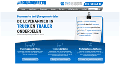 Desktop Screenshot of bouwmeesterbv.nl