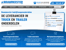 Tablet Screenshot of bouwmeesterbv.nl